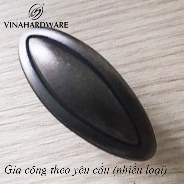 Núm tủ oval giả cổ