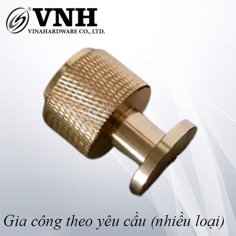 Núm tay nắm tủ phi 23mm, cao 30mm, hợp kim cao cấp - VNH151D23-VNH151D23