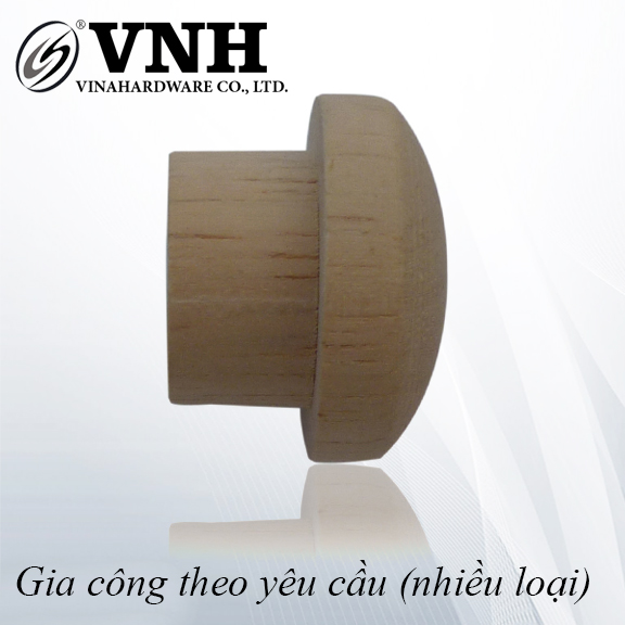 Nút bít gỗ đầu nấm, thân 11mm, đầu 15mm WC1115