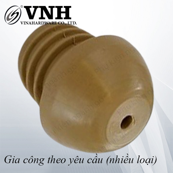 Nút bít lỗ đầu trứng màu vàng kem phi 25mm WC25VK