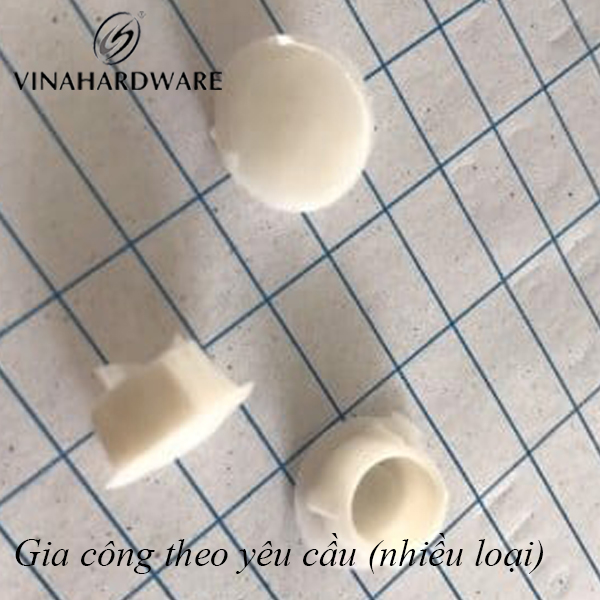 Nút bít lỗ phi 10mm màu trắng WC1006Z