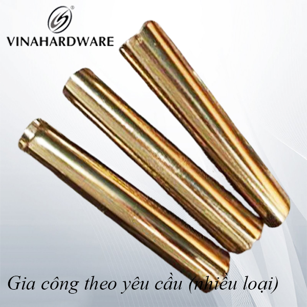 Ống côn 23mm - 30mm dài 102mm - xi mạ đồng - VNH2330102