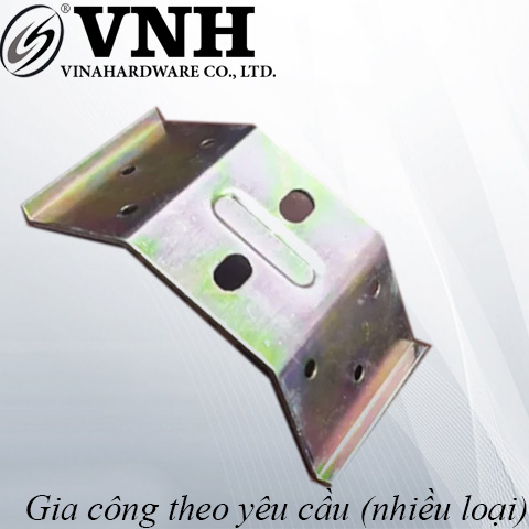 Pát sắt vuông góc chân bàn tủ P1366