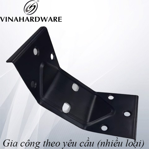 Pát sắt vuông góc chân bàn tủ P1366