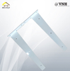 Pat ( Bas) sắt L Vinahardware, sơn tĩnh điện trắng 400x150x4mm - VNH4001504-VNH4001504