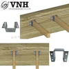 Pat ( bas) sắt giường Vinahardware kích thước 38x44x28mm VNH BB1026W-BB1026W