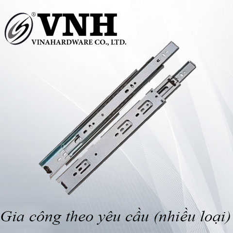 Ray bi 3 tầng giảm chấn, bản 45, màu trắng - Z15