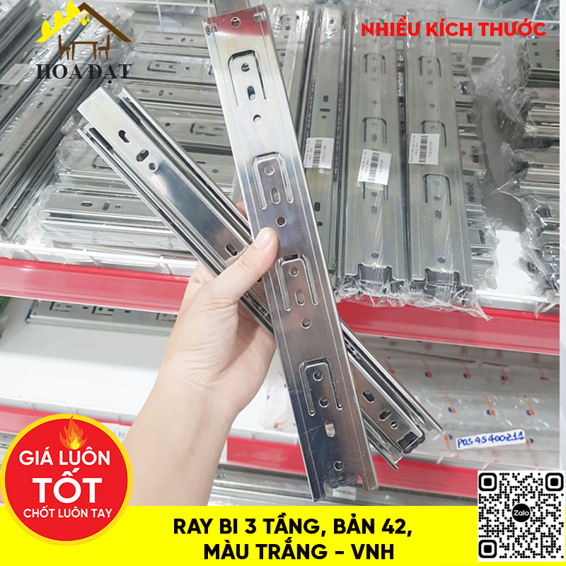 Ray bi 3 tầng, bản 42, màu trắng - VNH-BBS0342250VNH