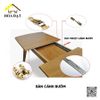 Ray trượt bàn cánh bướm Vinahardware, bản 48mm VNH - Phụ kiện thông minh