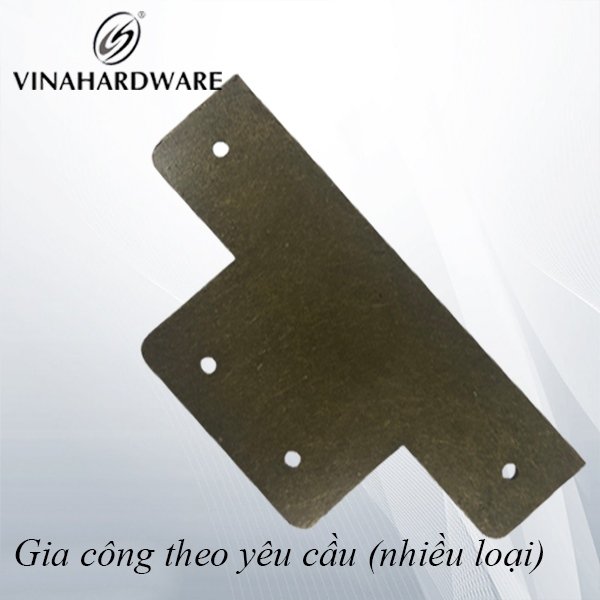 Pat ( Bas) ke góc T đơn, 2x60x116mm, màu giả cổ Vina VNH260116-VNH260116