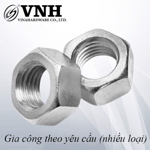 Tán lục giác mạ kẽm, màu trắng-DN3Z