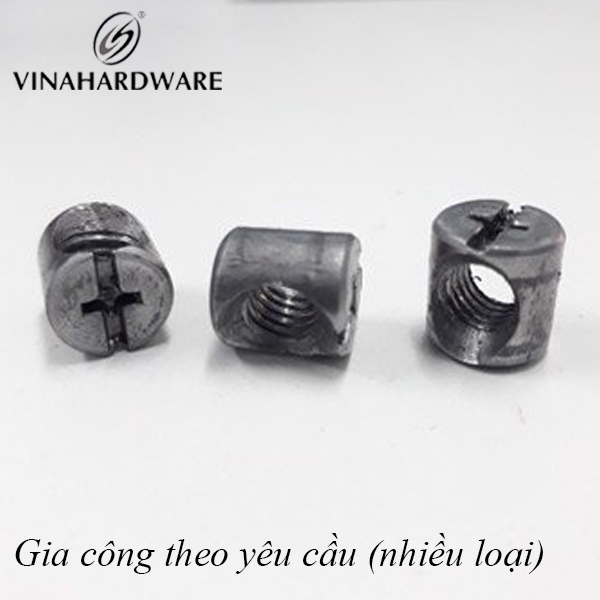 Tán ngang chính tâm, đầu bake, hàng không xi, M6x10x9.5, CRS610P-CRS610P