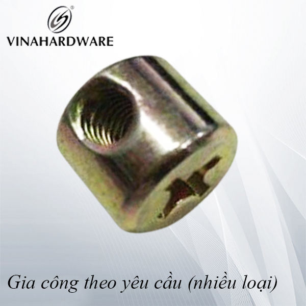 Tán ngang lỗ lệch M6x13, đường kính 15mm VNH CRS613D15