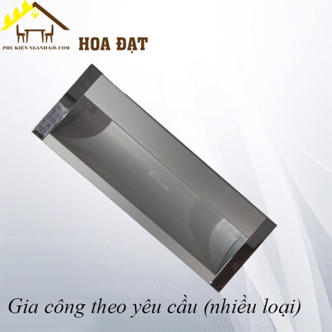 Tay nắm âm tủ loại hai đầu bóng