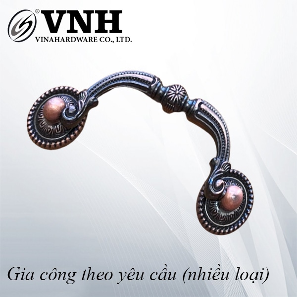 Tay nắm hoa văn 96mm