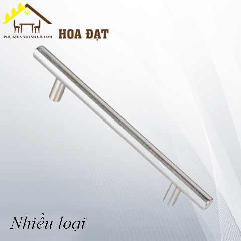 Tay nắm tủ đũa dài 192mm phi 12mm inox 304 HD304D192