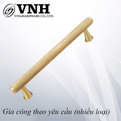 Tay nắm tủ nhôm,xi màu vàng cao cấp