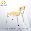 Tựa lưng ghế gỗ cao su ghép Vinahardware, màu tự nhiên, phủ PU bóng - VNH20040017