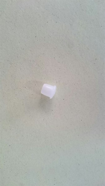 Nút bít nhựa trắng, phi6, dài 5mm WC0605W-WC0605W