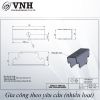 Pat ( Bas) sắt răng cưa ngàm liên kết Vinahardware kích thước 93x29x37x2mm-VNH2208469