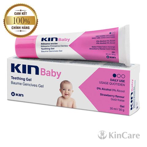 Gel bôi giảm sưng nướu và bệnh Tay Chân Miệng Kin Baby 30ml