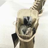 Giày Rick Owens Ramones Nâu Xám 1:1 GRO14