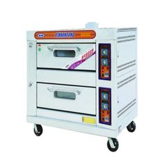 Lò nướng bánh mỳ đa năng 2 tầng 4 khay gas