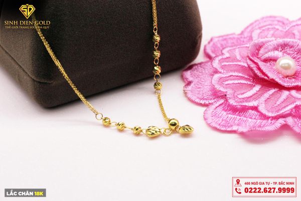 Lắc Chân Ý 18k