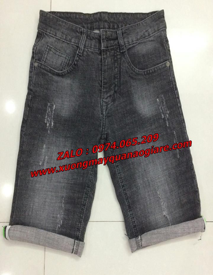 Xưởng may quần short jean tại Hồ Chí Minh