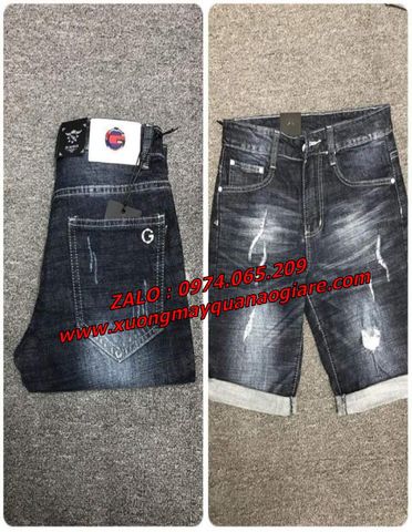 Xưởng sỉ quần short jean