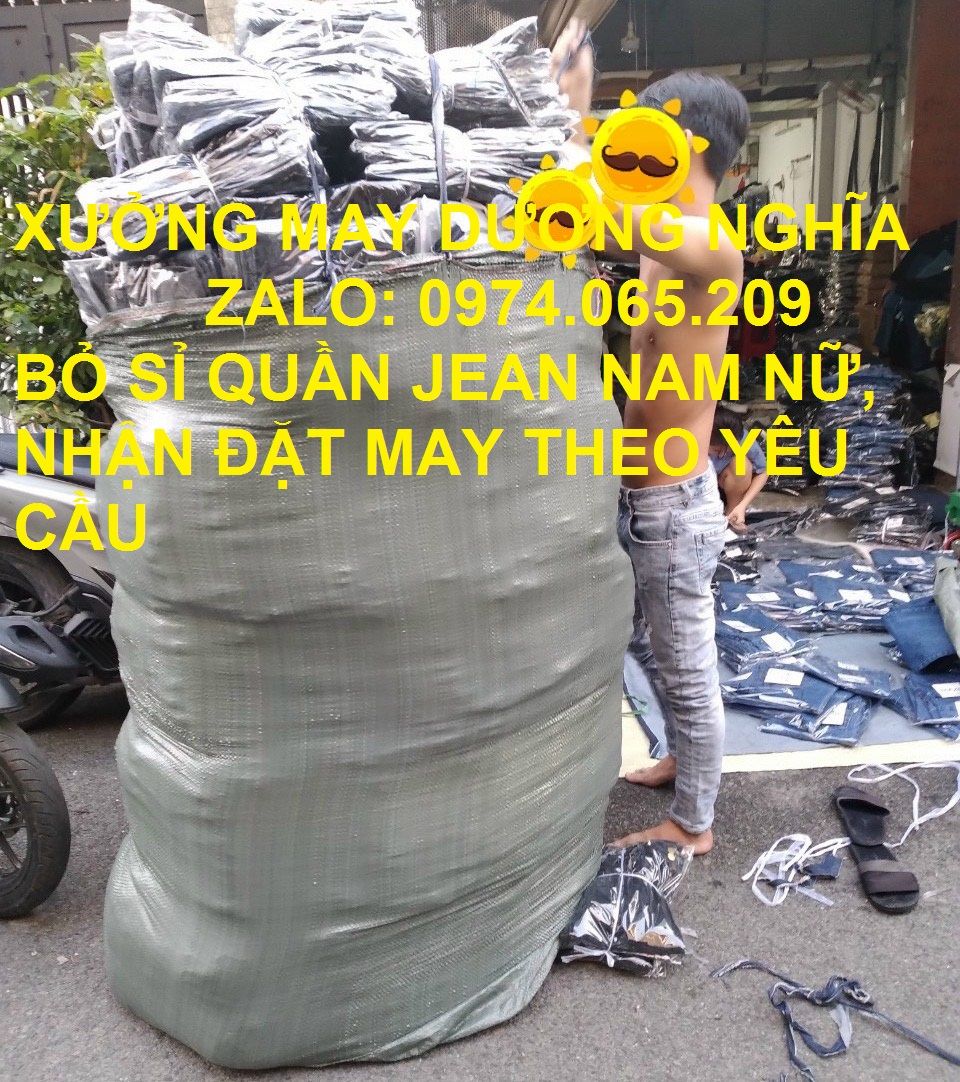 Xưởng May Quần Jean Nam Giá Rẻ