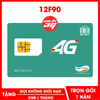 SIM 4G Viettel 12F90 Trọn Gói 1 Năm Gọi SMS Miễn Phí Và Tặng 5GB/Tháng