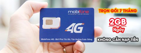  SIM 3G 4G Mobifone Trọn Gói 7 Tháng 420GB (2GB/Ngày) 