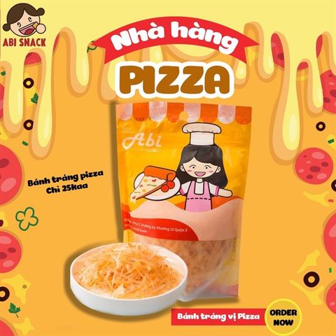  BÁNH TRÁNG PIZZA - ABI SNACK 