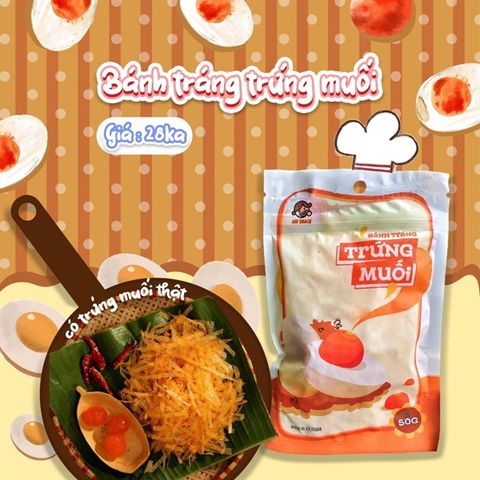  BÁNH TRÁNG TRỨNG MUỐI - ABI SNACK 