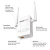 Bộ kích sóng Repeater Wifi TotoLink EX200 Chuẩn tốc độ 300Mbps