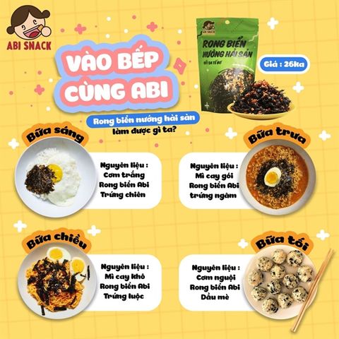  RONG BIỂN HẢI SẢN - ABI SNACK 