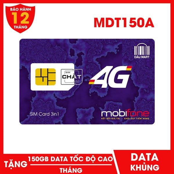 SIM 4G MOBI MDT150A