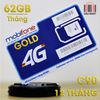 SIM 4G Mobifone C90 Tặng 62GB/Tháng Gọi Miễn Phí 4300 Phút