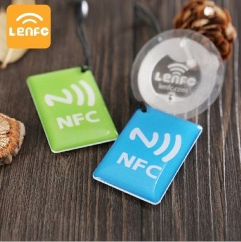  Thẻ Tag NFC móc khóa chữ nhật 