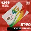 SIM 4G Viettel ST90 Tặng 62GB/Tháng Trong 12 Tháng