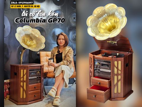  TỦ CỔ LOA KÈN COLUMBIA GP70 ĐỜI CUỐI ĐÁNG CHƠI 