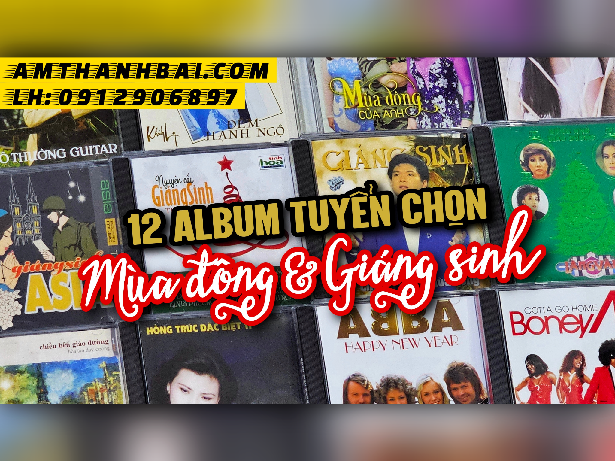 12 CD GỐC: MÙA ĐÔNG VÀ GIÁNG SINH AN LÀNH