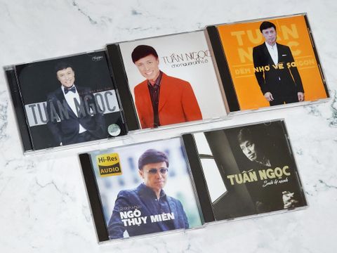  BỘ 5 CD HAY NHẤT CỦA DANH CA TUẤN NGỌC 