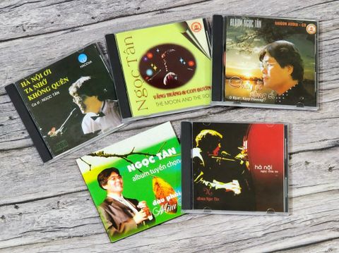  BỘ 5 CD GỐC CỦA NGỌC TÂN (1948 - 2004) 