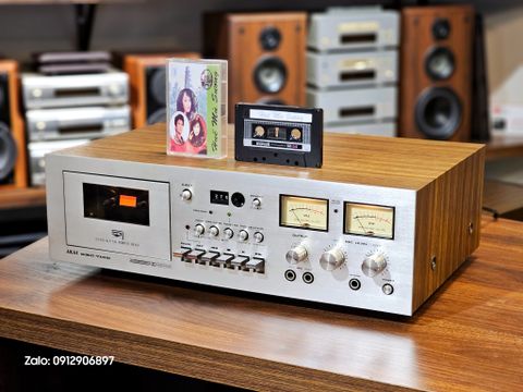  ĐẦU CASSETTE NHẬT: AKAI GXC 710D RẤT ĐÁNG CHƠI 