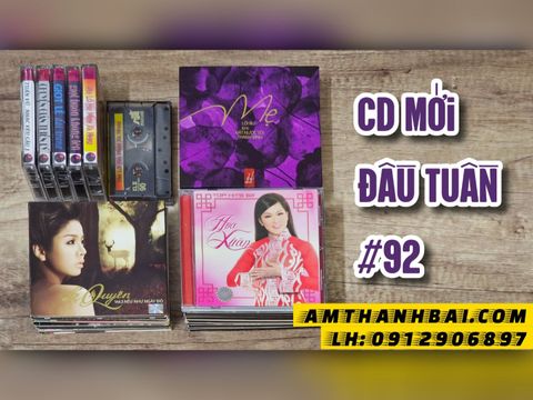  CẬP NHẬT CD MỚI ĐẦU TUẦN: ĐĨA CD GỐC & CD ĐĨA TÁI BẢN F1 