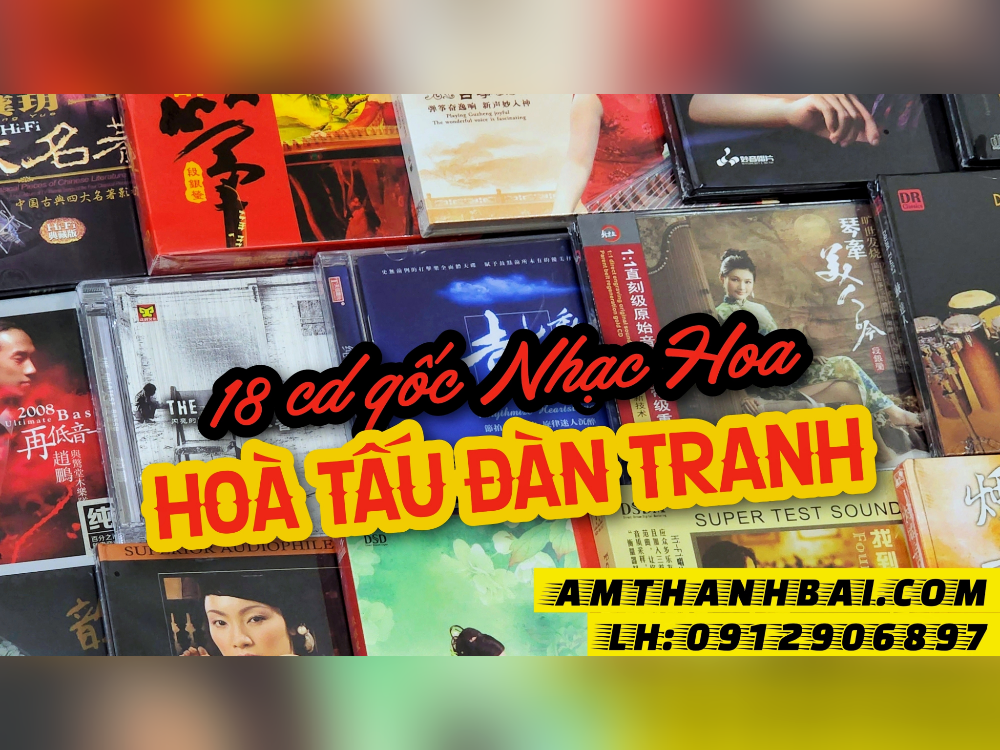 18 CD GỐC NHẠC HOA BẤT HỦ, ĐĨA CHÍNH HÃNG NGUYÊN SEAL