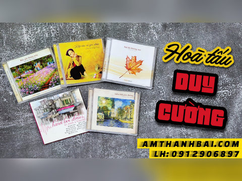  BỘ 4 ĐĨA CD GỐC HOÀ TẤU DUY CƯỜNG NHƯ THỰC NHƯ MƠ 