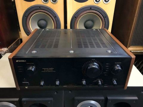 Ampli nội địa Nhật Sansui 607nra - amthanhbai.com 